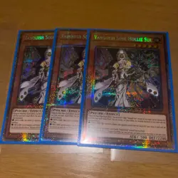 Starlight Vanquish Soul Hollie Sue DUAD X3 Mint 1st Ed Yugioh Starlight Rare - Image 1