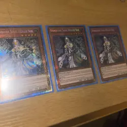 Starlight Vanquish Soul Hollie Sue DUAD X3 Mint 1st Ed Yugioh Starlight Rare - Image 2