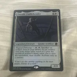 Oswald Fiddlebender R Adventures in the Forgotten Realms Promo Foil Ampersand - Image 1