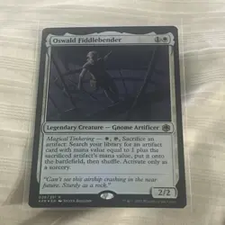 Oswald Fiddlebender R Adventures in the Forgotten Realms Promo Foil Ampersand - Image 2