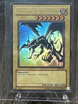 Red-Eyes B. Dragon – SDJ-001 – Unlimited – Ultra Rare – Yu-Gi-Oh! - Image 1