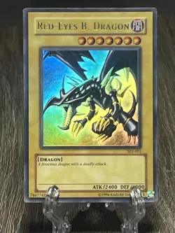 Red-Eyes B. Dragon – SDJ-001 – Unlimited – Ultra Rare – Yu-Gi-Oh! - Image 2