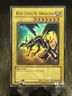Red-Eyes B. Dragon – SDJ-001 – Unlimited – Ultra Rare – Yu-Gi-Oh! - Image 3
