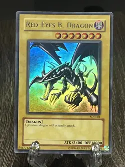 Red-Eyes B. Dragon – SDJ-001 – Unlimited – Ultra Rare – Yu-Gi-Oh! - Image 4