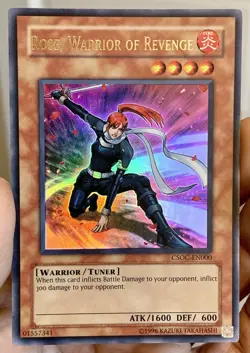 Yugioh 2008 Rose Warrior of Revenge CSOC-EN000 Ultra Rare NM w/Tracking - Image 1