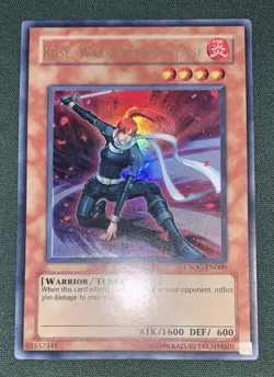 Yugioh 2008 Rose Warrior of Revenge CSOC-EN000 Ultra Rare NM w/Tracking - Image 3