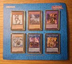 Yu-Gi-Oh! TCG 25th Anniversary 6 Pin Set Red Eyes Dark Dragoon New Free Shipping - Image 1