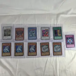 Yu-Gi-Oh! Holo Lot Ultimate Rare Thought Ruler, Secret Yubel, Cyber Dragon - 11x - Image 1