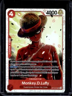 2025 One Piece Legacy of the Master Monkey.D.Luffy Super Rare #OP12-015 - Image 1