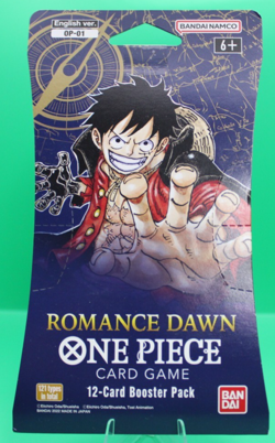 One Piece Romance Dawn OP-01 English Sleeved Booster Pack - Image 1