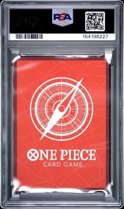 2022 ONE PIECE STARTER DECK ST01-STRAW HAT CREW ERRATA MONKEY D. LUFFY PSA 10 - Image 2