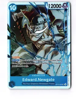 Carrying on His Will One Piece CCG Edward Newgate #OP13-042 - Image 1