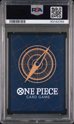 2023 ONE PIECE OP02-PARAMOUNT WAR ALTERNATE ART #120 UTA PSA 10 - Image 2