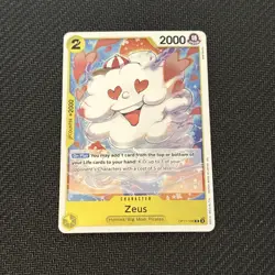 Zeus Foil OP11-106 One Piece TCG Rare NM - Image 1