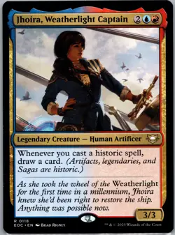Commander: Edge of Eternities #118 Jhoira, Weatherlight Captain - Image 1