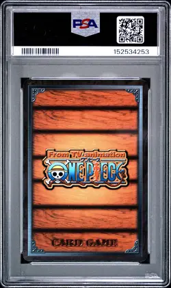 2002 BANDAI ONE PIECE CCG JAPANESE ASSAULT ON BAROQUE WORKS #W16 NAMI PSA 10 - Image 2