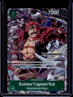 2024 One PIece Championship Eustass Captain Kid Super Rare #ST02-013 - Image 1