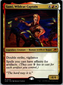 Edge of Eternities #226 Sami, Wildcat Captain - Image 1