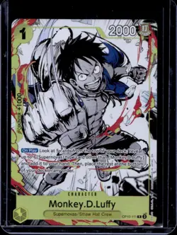 2025 One Piece Premium Volume 1 Monkey.D.Luffy Rare #OP10-111 - Image 1