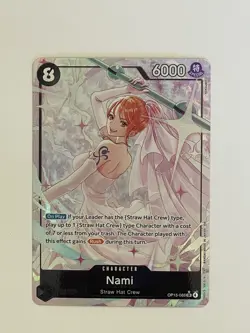 Nami OP15-086 SR ALT ART Adventure on KAMI’s Island ONE PIECE Card ENGLISH OP15 - Image 1