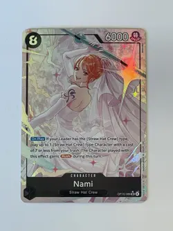 Nami OP15-086 SR ALT ART Adventure on KAMI’s Island ONE PIECE Card ENGLISH OP15 - Image 2