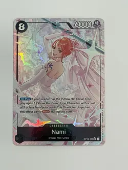 Nami OP15-086 SR ALT ART Adventure on KAMI’s Island ONE PIECE Card ENGLISH OP15 - Image 3