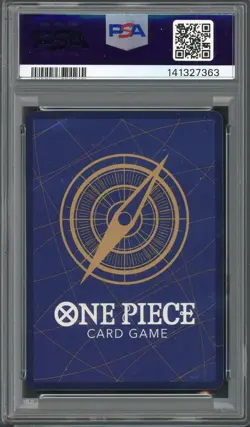 PSA 10 Monkey D. Luffy (Alt Art) Paramount War OP02-041 EN One Piece B22 - Image 2