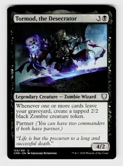 MTG, Commander Legends, Tormod, the Desecrator, regular, No.155, U Legendary Cre - Image 1