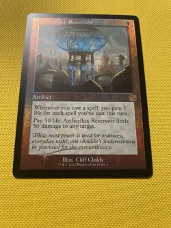 Aetherflux Reservoir Retro Frame #2 FOIL MTG - Image 2