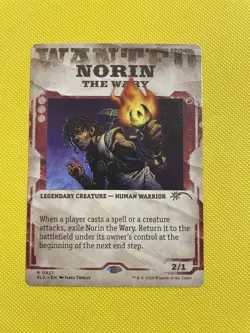 MTG Norin the Wary - NON-FOIL - Secret Lair Drop #0827 NM/M Unplayed - Image 1
