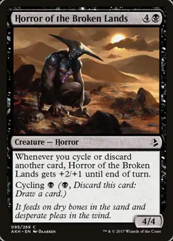 HORROR OF THE BROKEN LANDS X 4 N/M- AMONKHET MAGIC THE GATHERING - Image 1