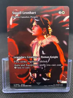 MTG Squall Leonhart - Final Fantasy NM/Reg Showcase English - Image 1