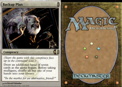 Magic the Gathering -MTG- Backup Plan - Image 1