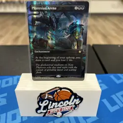 1x Phyrexian Arena - Mana Foil - Borderless Light Play MTG Magic - Image 1