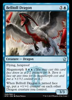 Dragons of Tarkir - Belltoll Dragon - Foil - Image 1