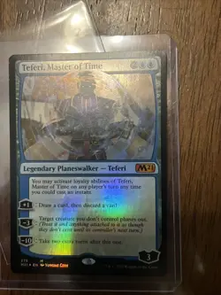 Teferi, Master of Time Core Set 2021 Foil Magic: The Gathering -w/ Top Loader - Image 3