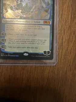 Teferi, Master of Time Core Set 2021 Foil Magic: The Gathering -w/ Top Loader - Image 4