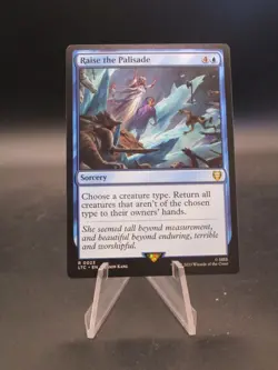 MTG Raise the Palisade LOTR Commander - Legendsonmain - Image 1