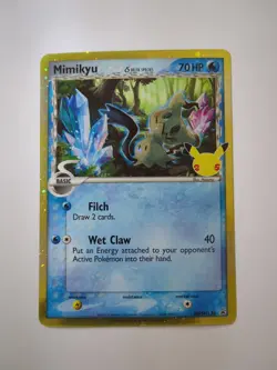 (Jumbo) Mimikyu SWSH136 Cosmo Holo Promo NM | Pokemon Celebrations - Image 1