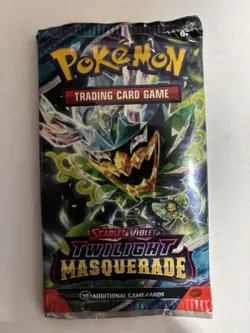 22.3g! HEAVY Weight Pokemon TCG Twilight Masquerade Booster Pack Ogerpon Art - Image 2
