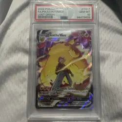 PSA 10 PIKACHU VMAX #TG17 FULL ART 2022 POKEMON SWORD & SHIELD LOST ORIGIN - Image 1