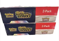 Costco Excluvive Pokemon Surging Sparks ETB & Booster Bundle 2-Pack - Image 3