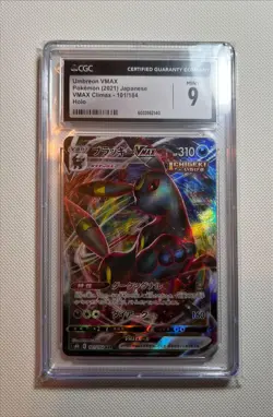 CGC Mint 9 Japanese Pokemon 2021 Umbreon VMAX 101/184 VMAX Climax - Image 1
