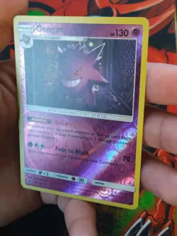Gengar - 38/111 - Reverse Holo Rare - Crimson Invasion Pokemon TCG LP - Image 2