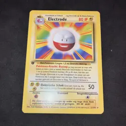 19999 Pokemon 1st Edition Dutch Base Set Non-Holo Mint Electrode - Image 2