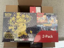 NEW Costco Pokemon TCG Surging Sparks Booster Box Elite Trainer Bundle IN HAND - Image 1