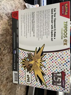 Pokemon Scarlet & Violet 151 Zapdos ex Collection Box Set - Image 2