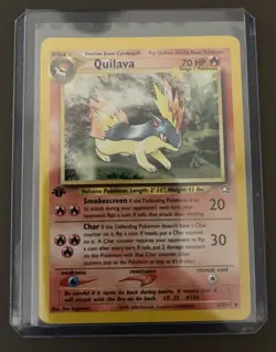 Quilava 47/111 1st Edition - Neo Genesis Pokemon - Image 3