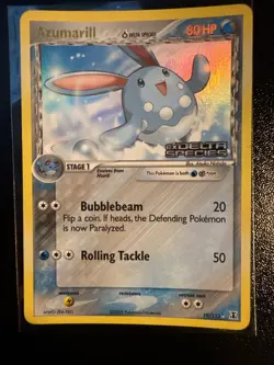 Azumarill - 19/113 - EX Delta Species - Holo - Pokemon TCG 2005 MP/HP - Image 1
