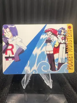 Pokemon Vintage Pocket Monsters Vending HOLO Prism Sticker Bandai 1999 Nintendo - Image 2